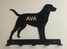 Load image into Gallery viewer, Large Personalised Labrador Dog Lead / Key Holder