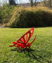 Load image into Gallery viewer, Metal Butterfly Sculpture
