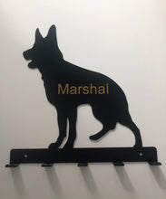 Load image into Gallery viewer, Large Personalised German Shepherd Dog Lead / Key Holder