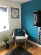 Load image into Gallery viewer, Large Laser Cut Rose Metal Wall Art