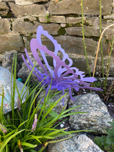 Load image into Gallery viewer, Metal Butterfly Sculpture
