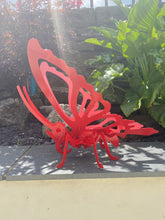 Load image into Gallery viewer, Metal Butterfly Sculpture