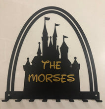 Load image into Gallery viewer, Personalised Disney Style Castle Key Holder