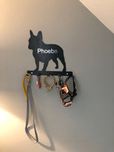 Load image into Gallery viewer, Large Personalised French Bulldog Dog Lead / Key Holder
