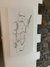 Load image into Gallery viewer, Large Star Wars Art - Stormtrooper
