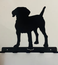 Load image into Gallery viewer, Large Personalised Beagle Dog Lead / Key Holder
