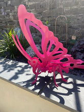 Load image into Gallery viewer, Metal Butterfly Sculpture
