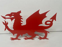 Load image into Gallery viewer, Large Freestanding Welsh Dragon Sculpture
