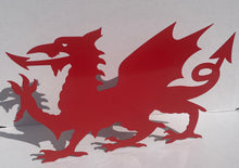 Load image into Gallery viewer, Large Freestanding Welsh Dragon Sculpture
