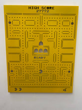 Load image into Gallery viewer, Pac-Man Retro Style Metal Artwork - Yellow
